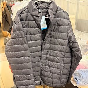 Gray Puffer Jacket